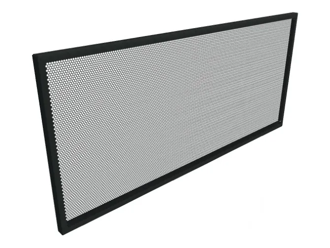 A 2.2m balustrade panel in Black