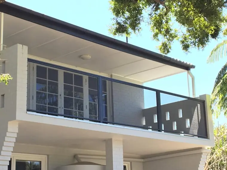 Nathan Robertson’s balcony.