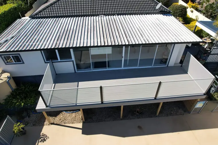 The same balcony from above.