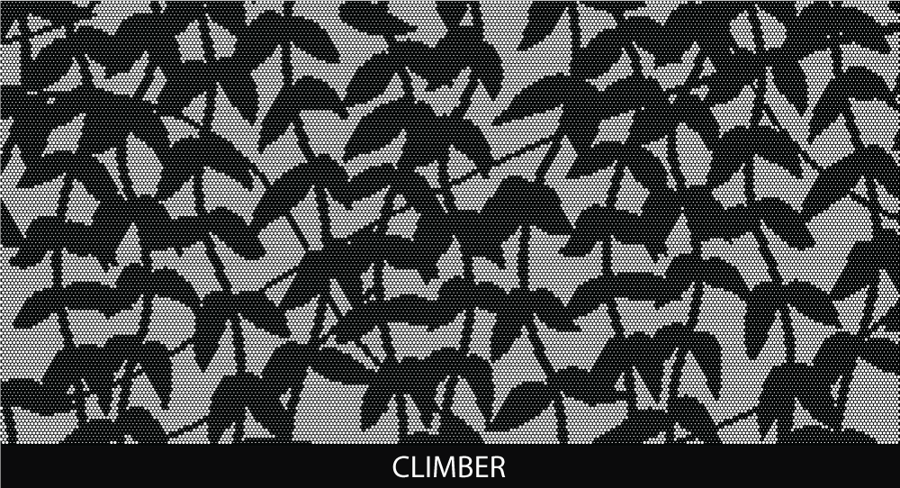 Climber perforated pool fencing design pattern by Pool Perf