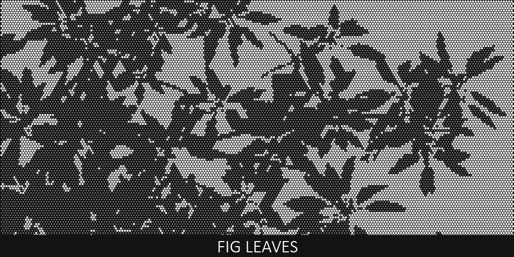 Fig Leaves perforated pool fencing design pattern by Pool Perf