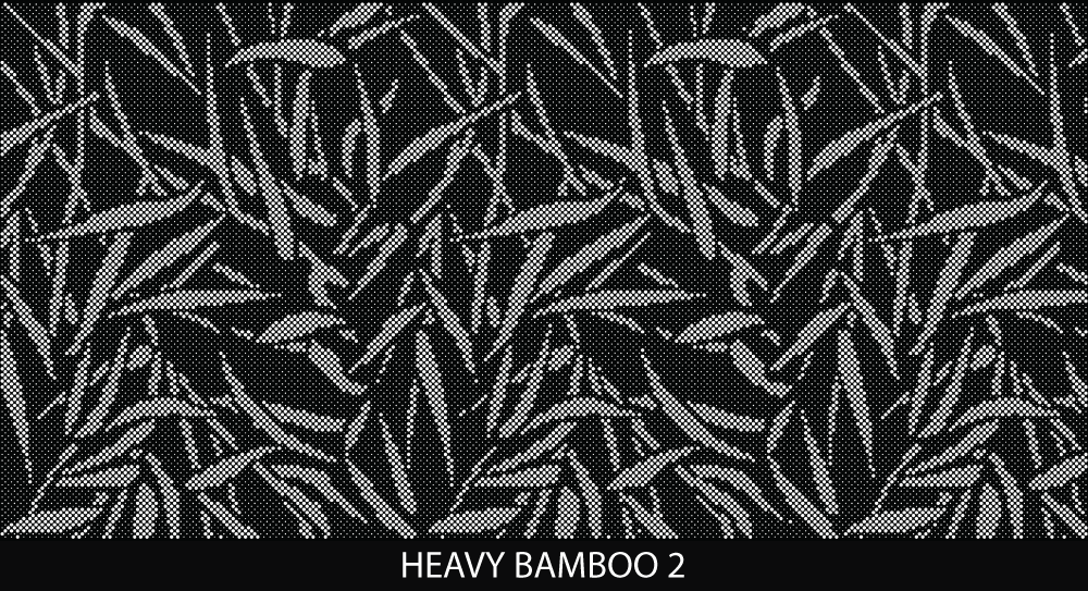 Heavy Bamboo 2 perforated pool fencing design pattern by Pool Perf