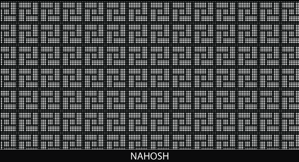 Nahosh perforated pool fencing design pattern by Pool Perf