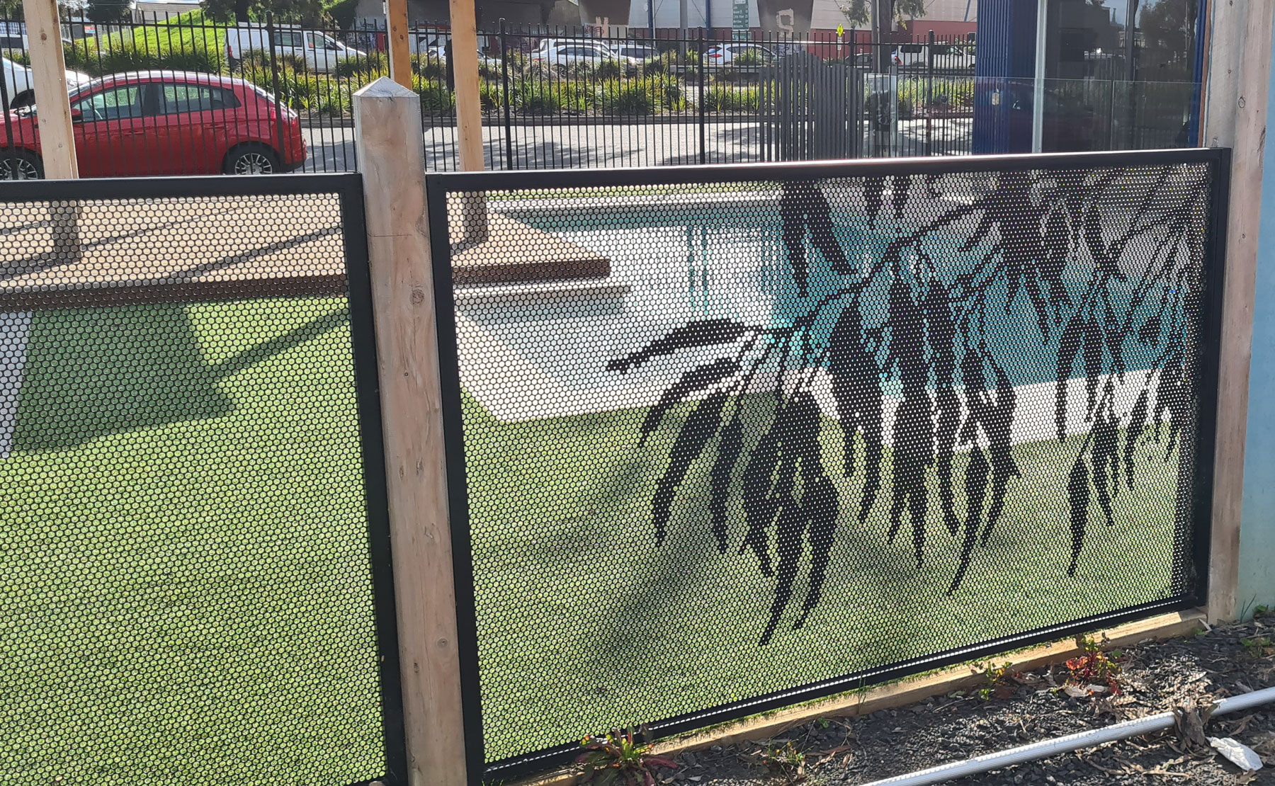 Pool Perf display at Rippleside Pools