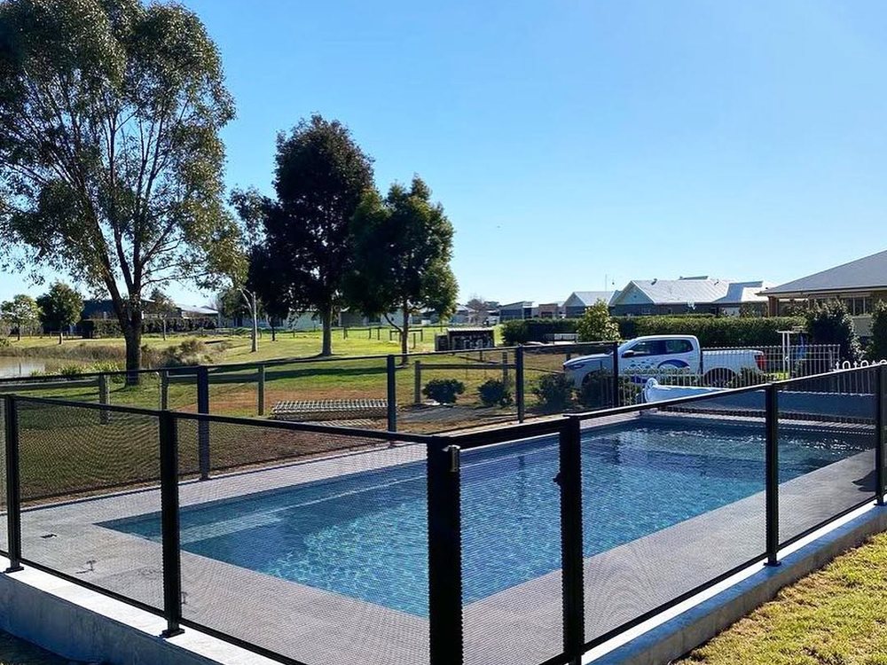 Pool Perf display at Splashaway Pool & Spa, Castlemaine