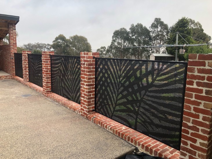 Palmy Perf in Textured Black-VIC - Victoria