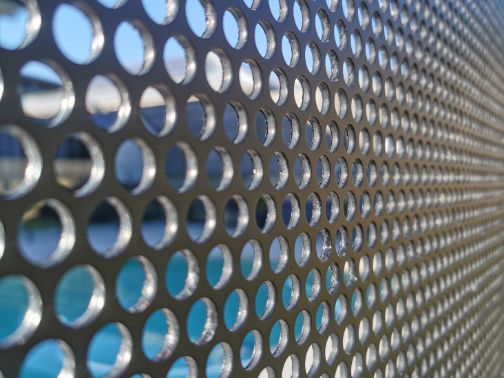 PolyPerf pool fencing installed