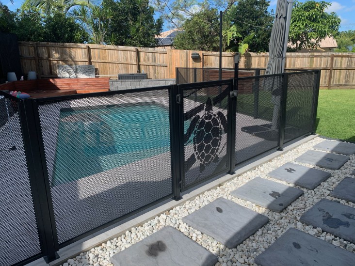 Turtle Perf in Textured Black-QLD - Queensland