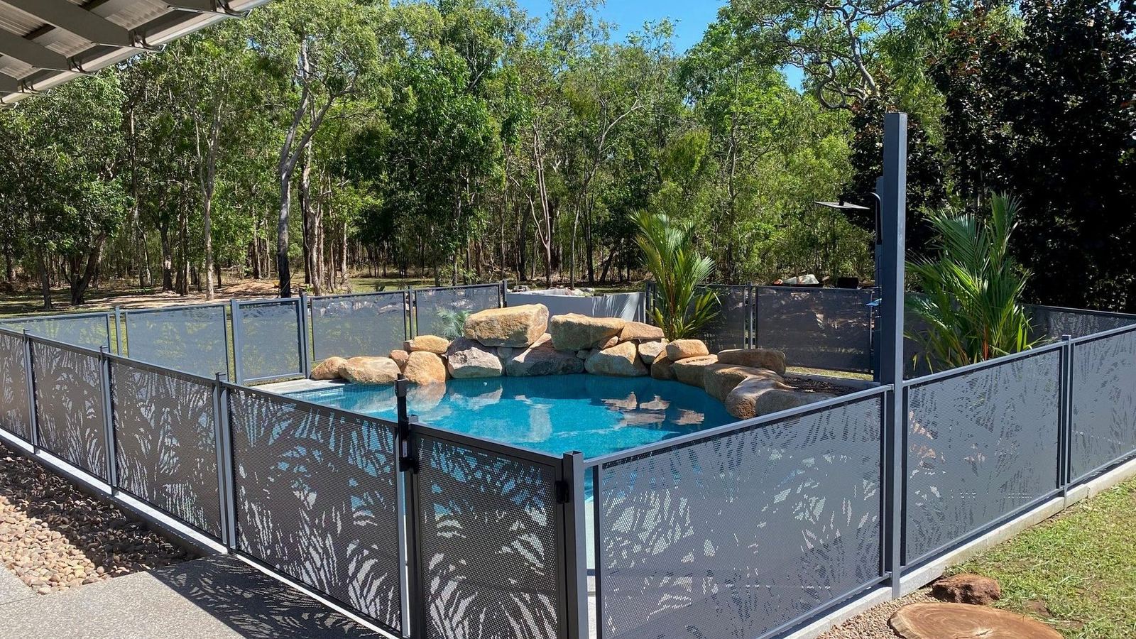 Palmy Perf pool fencing, Gold Coast
