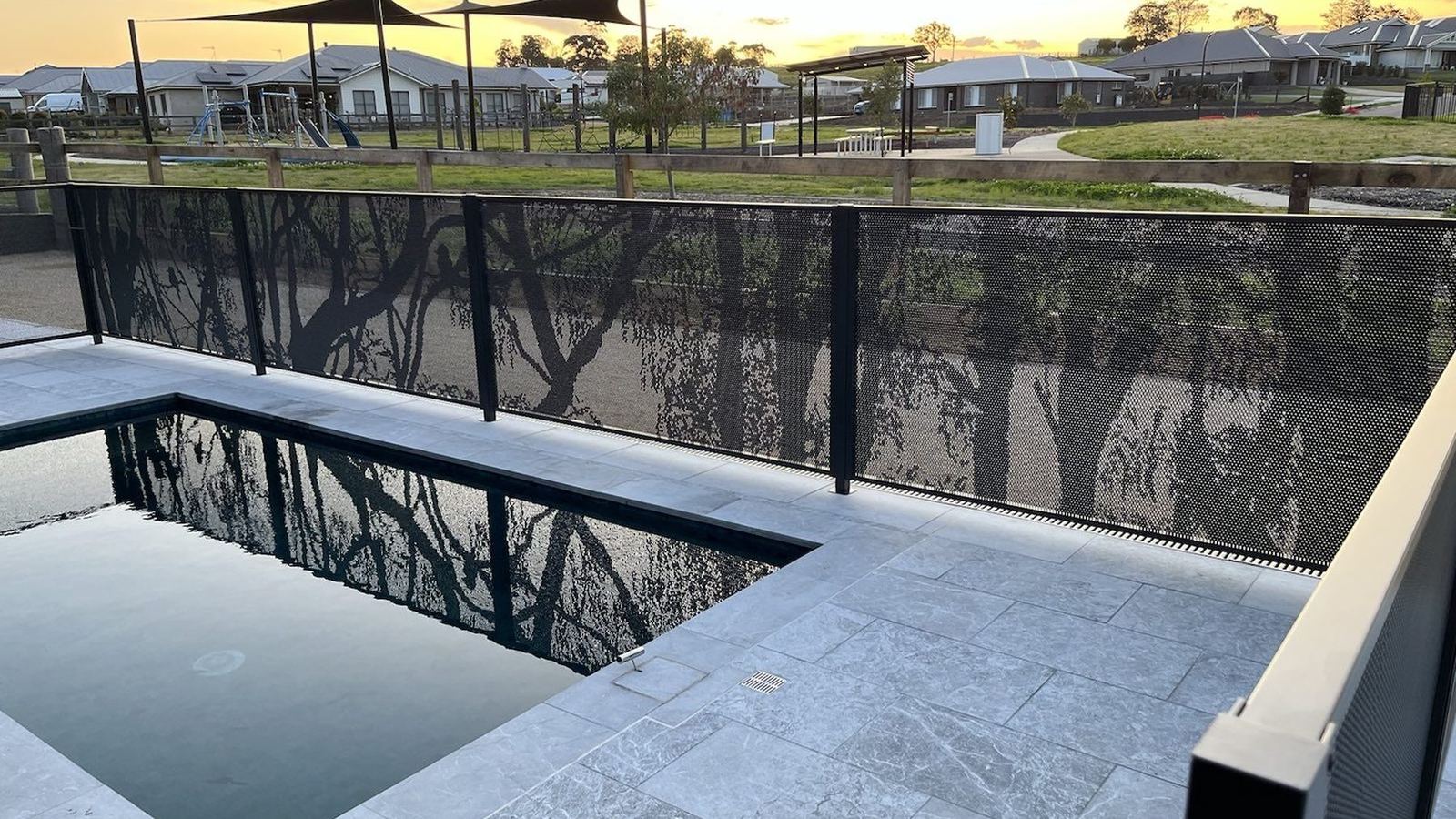 Pool Perf pool fencing, Newcastle